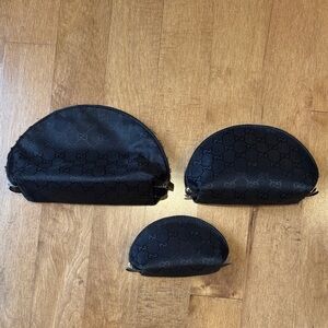 Set of 3 Cosmetic/Jewelry Bags